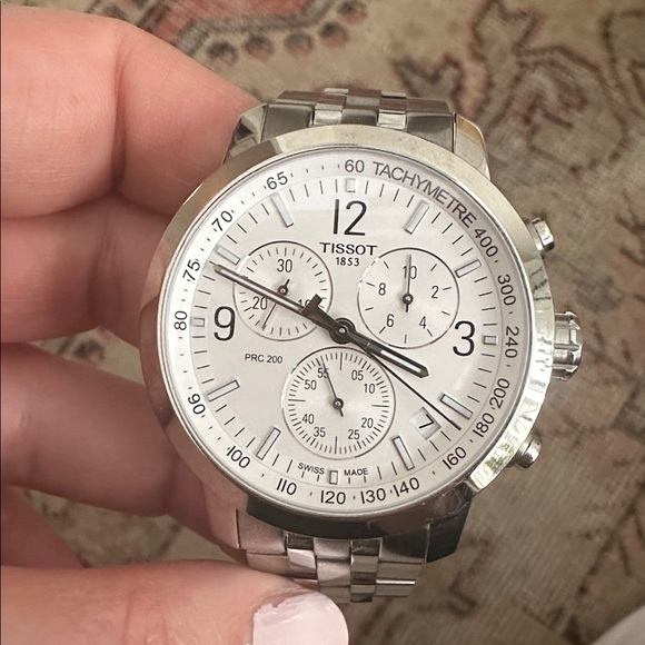 Tissot PRC 200 stainless steel chronograph watch 43mm - Picture 3 of 8